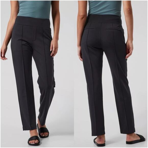 ATHLETA Eastbound Straight Leg Pant in Black - Picture 1 of 11